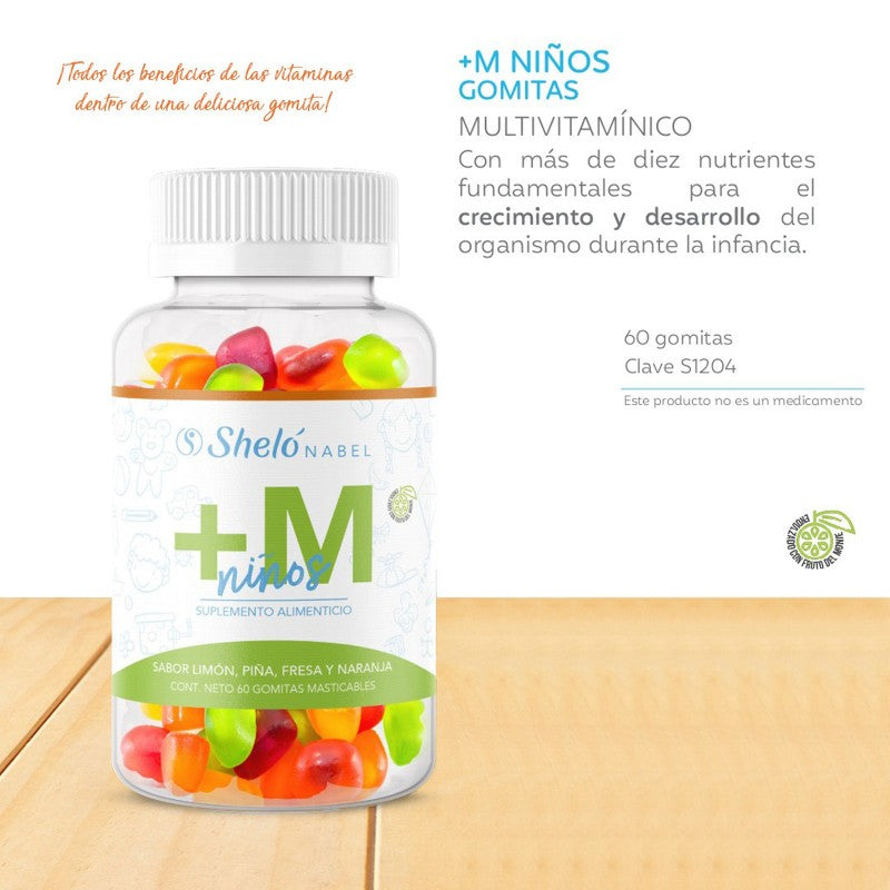 Gomitas con multivitaminas 150g