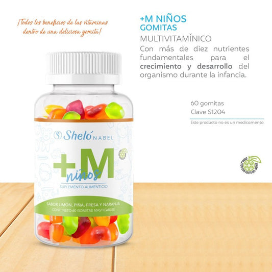 Gomitas con multivitaminas 150g