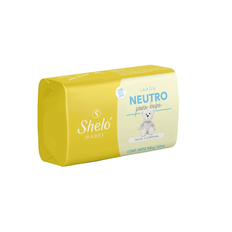 Jabón neutro para bebé con aroma